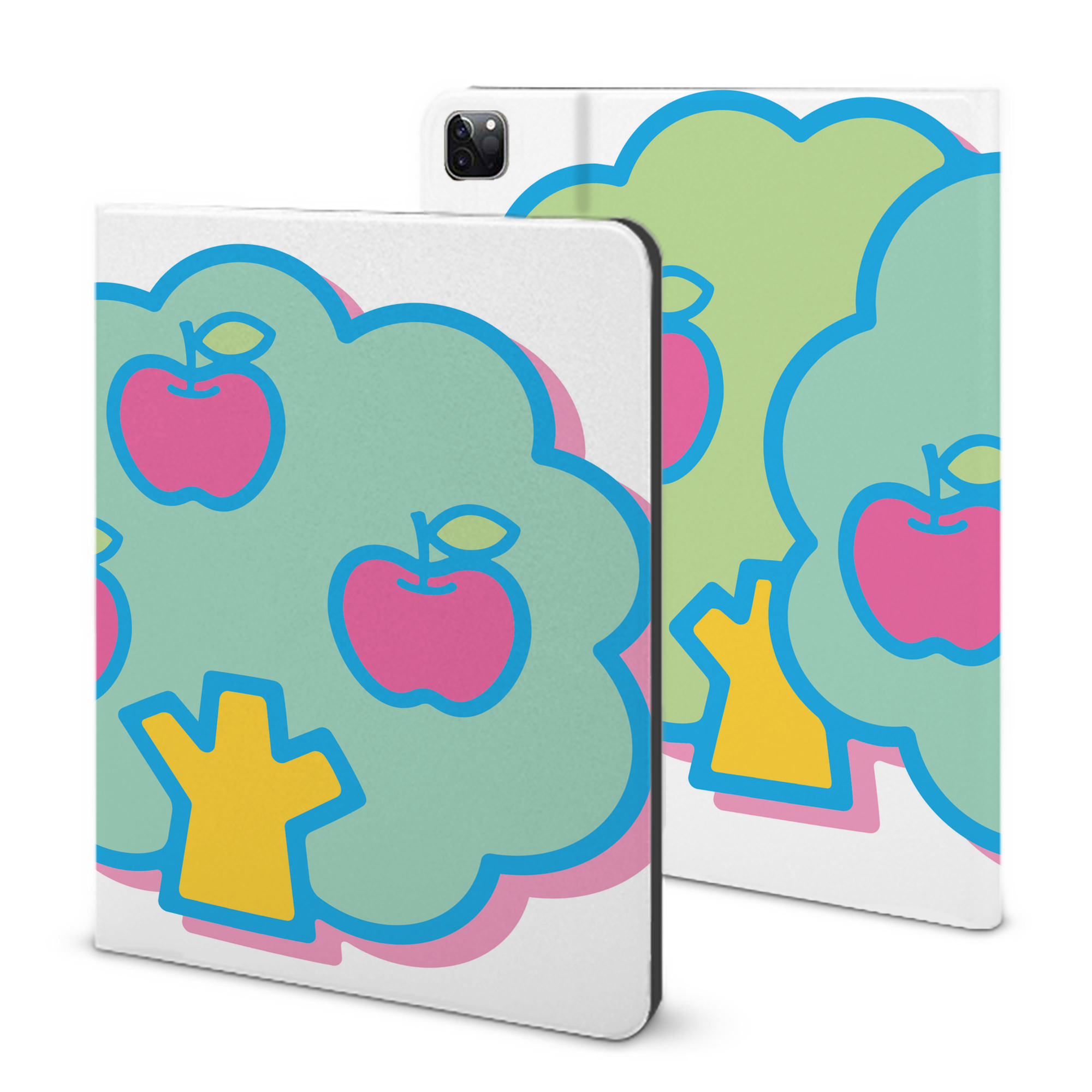 （画像用） Hello Kitty ハローキティ IPad ケース ブック型 PUレザー TPU 耐衝撃 軽量 薄型 ペン収納なし 全面保護 IPad 各モデル対応
